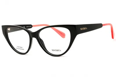 Max & Co Mo5071 Cat Eye Eyeglasses In Black