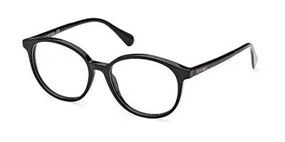 Max & Co Mo5076 Women's Glasses, Black, Size 53
