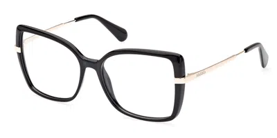 Max & Co Mo5078 Women's Glasses, Black, Size 54