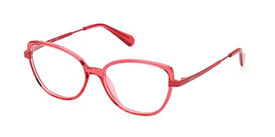 Max & Co Mo5079 Women's Glasses, Red, Size 53