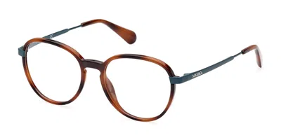Max & Co Mo5080 Women's Glasses, Tortoiseshell, Size 48 In Brown