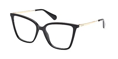 Max & Co Mo5081 001 Women's Glasses Black Size 53 - Free Lenses - Blue Light Block Available In Purple