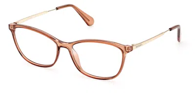 Max & Co Mo5083 045 Women's Glasses Brown Size 56 - Free Lenses - Blue Light Block Available