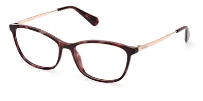 Max & Co Mo5083 055 Women's Glasses Tortoiseshell Size 54 - Free Lenses - Blue Light Block Available In Brown