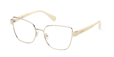 Max & Co Mo5086 025 Women's Glasses Gold Size 54 - Free Lenses - Blue Light Block Available