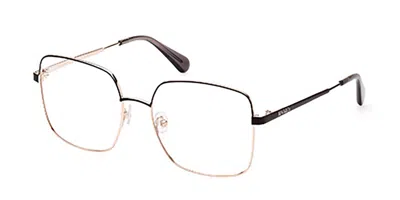 Max & Co Mo5088 005 Women's Glasses Gold Size 55 - Free Lenses - Blue Light Block Available In Yellow