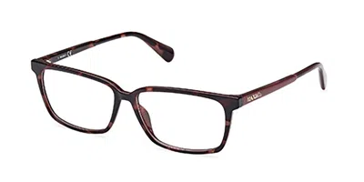 Max & Co Mo5093 Women's Glasses, Tortoiseshell, Size 54 In Brown