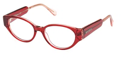 Max & Co Mo5094 Women's Glasses, Red, Size 52