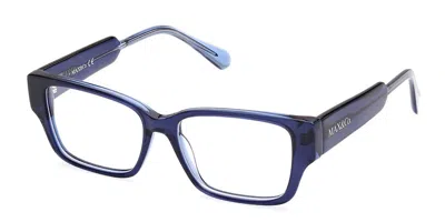 Max & Co Mo5095 Women's Glasses, Blue, Size 52