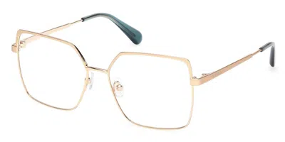 Max & Co Mo5097 Women's Glasses, Gold, Size 54