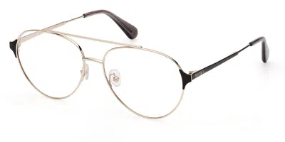 Max & Co Mo5099 Women's Glasses, Gold, Size 55 In Multi