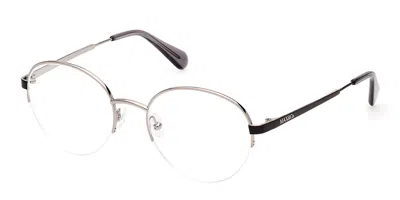 Max & Co Mo5101 014 Women's Glasses Grey Size 51 - Free Lenses - Blue Light Block Available In Ruthenium Grey