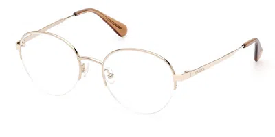Max & Co Mo5101 Women's Glasses, Gold, Size 51
