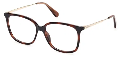 Max & Co Mo5104 Women's Glasses, Tortoiseshell, Size 54 In Brown