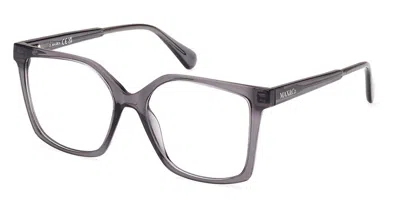 Max & Co Mo5105 Women's Glasses, Clear, Size 53 In Gray