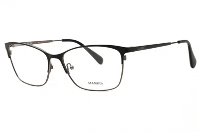 Max & Co Mo5111 Rectangular Metal Eyeglasses In Gold