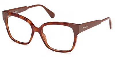 Max & Co Mo5116 052 Women's Glasses Tortoiseshell Size 53 - Free Lenses - Blue Light Block Available In Brown