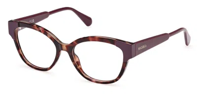 Max & Co Mo5117 055 Women's Glasses Tortoiseshell Size 52 - Free Lenses - Blue Light Block Available