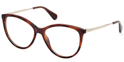 Max & Co Mo5120 052 Women's Glasses Tortoiseshell Size 54 - Free Lenses - Blue Light Block Available In Red