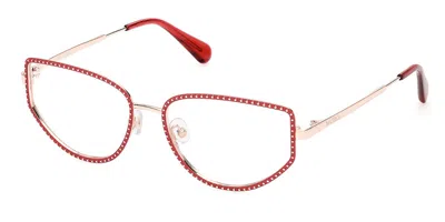Max & Co Mo5122 Women's Glasses, Red, Size 55