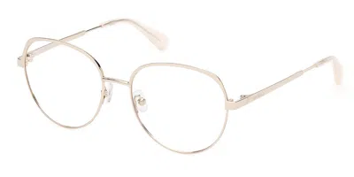 Max & Co Mo5123 032 Women's Glasses Gold Size 54 - Free Lenses - Blue Light Block Available In Transparent