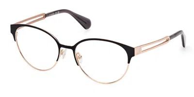 Max & Co Mo5124 001 Women's Glasses Gold Size 54 - Free Lenses - Blue Light Block Available In Black