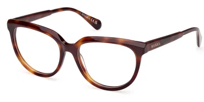 Max & Co Mo5125 Women's Glasses, Tortoiseshell, Size 53 In Brown