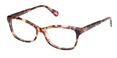 Max & Co Mo5127 Women's Glasses, Tortoiseshell, Size 53 In Brown