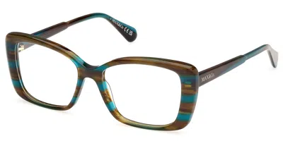 Max & Co Mo5132 095 Women's Glasses Green Size 51 - Free Lenses - Blue Light Block Available