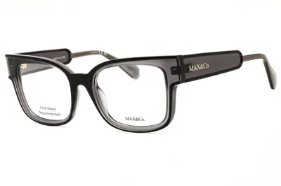 Max & Co Mo5133 Rectangular Injected Propionate Eyeglasses In Red
