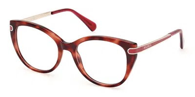 Max & Co Mo5135 055 Women's Glasses Tortoiseshell Size 53 - Free Lenses - Blue Light Block Available In Brown