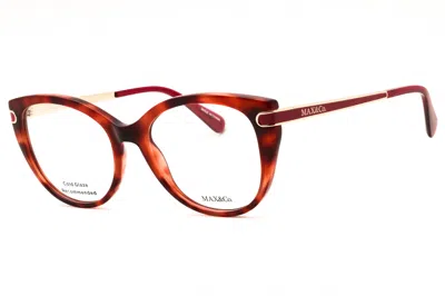 Max & Co Mo5135 Cat Eye Eyeglasses In Red