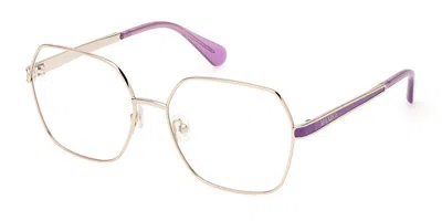 Max & Co Mo5139 Women's Glasses, Gold, Size 56