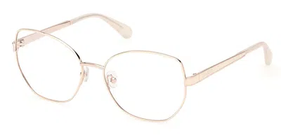 Max & Co Mo5140 025 Women's Glasses White Size 56 - Free Lenses - Blue Light Block Available