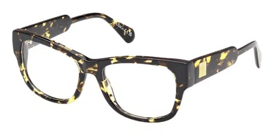 Max & Co Mo5142 Women's Glasses, Tortoiseshell, Size 53 In Brown