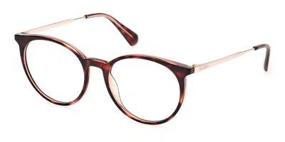 Max & Co Mo5145 Women's Glasses, Tortoiseshell, Size 51 In Brown