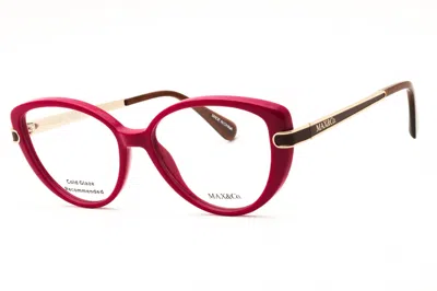 Max & Co Mo5147 Cat-eye Eyeglasses In Pink