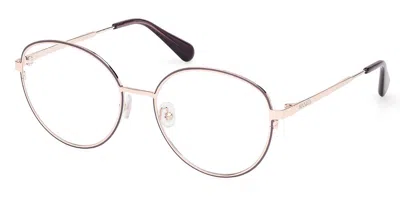 Max & Co Mo5165 083 Women's Glasses Gold Size 56 - Free Lenses - Blue Light Block Available