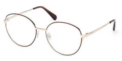 Max & Co Mo5165 Women's Glasses, Gold, Size 56