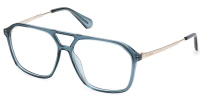 Max & Co Mo5172 084 Women's Glasses Blue Size 56 - Free Lenses - Blue Light Block Available