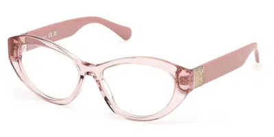 Max & Co Mo5176 072 Women's Glasses Pink Size 53 - Free Lenses - Blue Light Block Available