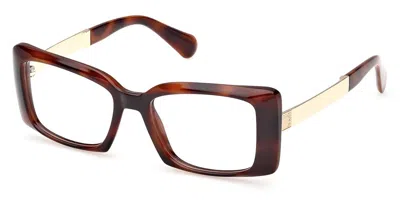 Max & Co Mo5177 Women's Glasses, Tortoiseshell, Size 51 In Brown