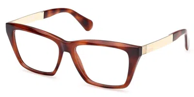 Max & Co Mo5178 Women's Glasses, Tortoiseshell, Size 55 In Brown