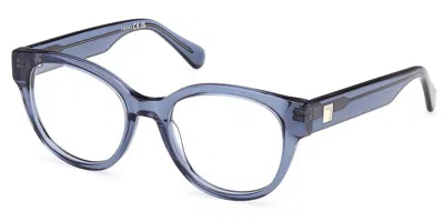 Max & Co Mo5180 Women's Glasses, Blue, Size 49