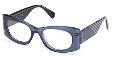 Max & Co Mo5184 Women's Glasses, Blue, Size 51