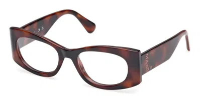 Max & Co Mo5184 Women's Glasses, Tortoiseshell, Size 51 In Brown