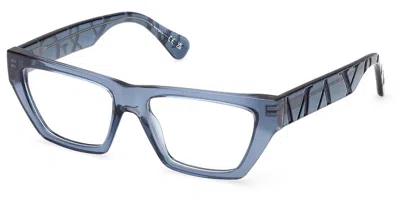 Max & Co Mo5185 Women's Glasses, Blue, Size 52