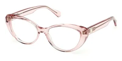 Max & Co Mo5188 072 Women's Glasses Pink Size 53 - Free Lenses - Blue Light Block Available