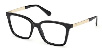 Max & Co Mo5189 001 Occhiali Da Vista Neri Per Donna (solo Montatura) In Black