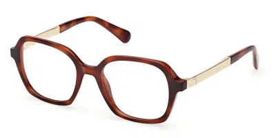 Max & Co Mo5190 053 Women's Glasses Tortoiseshell Size 50 - Free Lenses - Blue Light Block Available In Brown